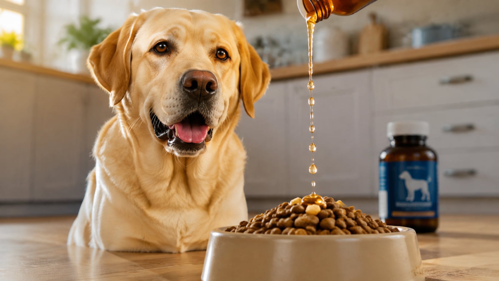 Fett im Hundefutter: Omega-3, Omega-6 richtig dosieren