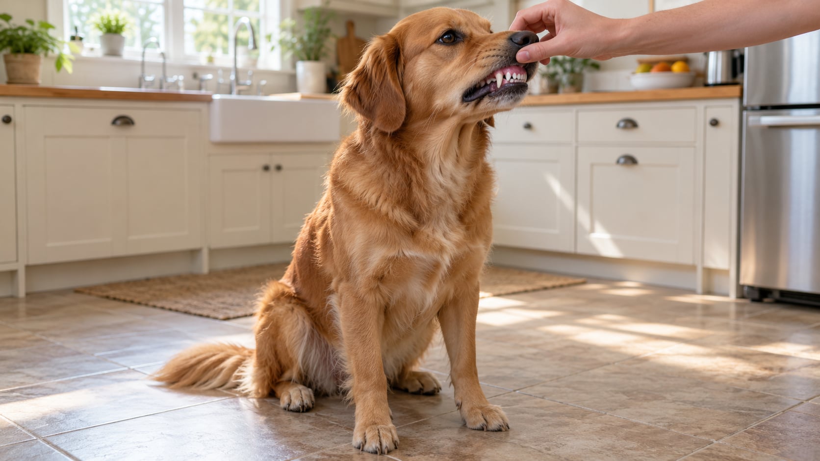 Zahnstein beim Hund: Welche Fütterung wirklich hilft